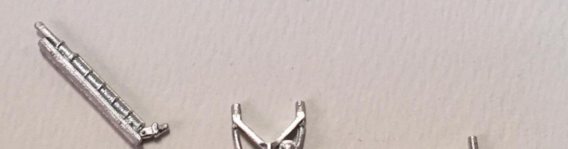 Landing gear parts included