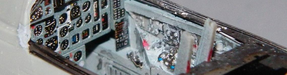 Starboard cockpit and instrument panel view