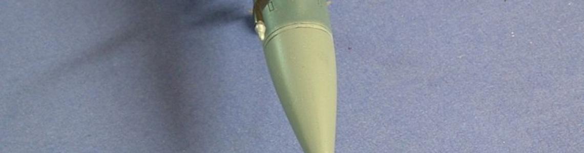 Mirage 2000 Pitot Tube installed