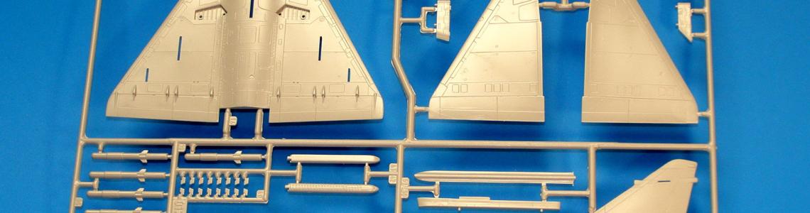 Wing and fuselage sprue