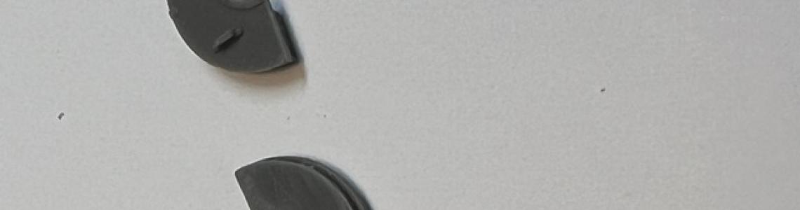 after being removed from casting block