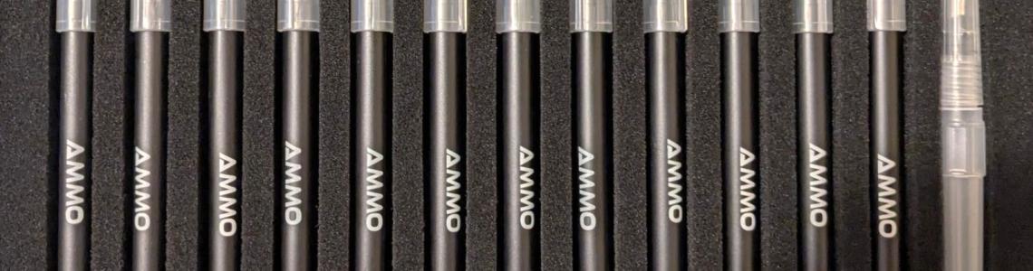 Closeup of Tanks Set Brushes