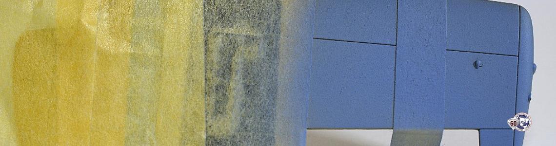 Photo 12- Preparing for Paint Adhesion Test with Tamiya Tape