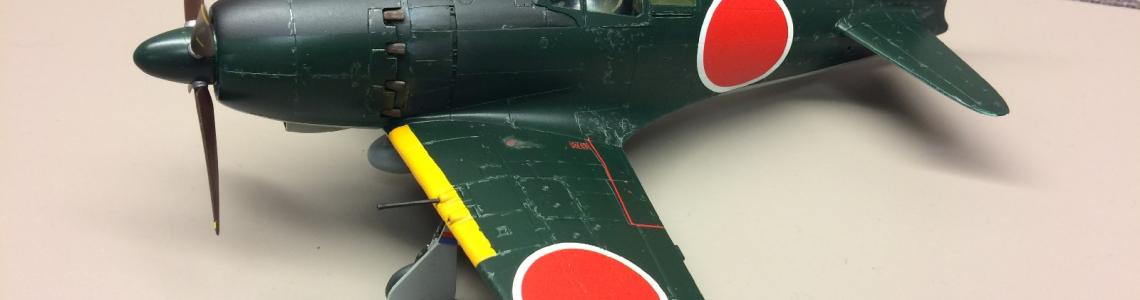 Left view finished model