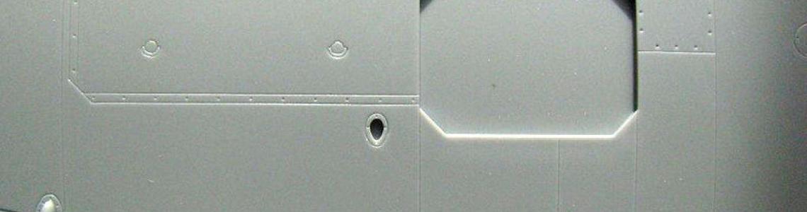 Rudimentary wing gun bay