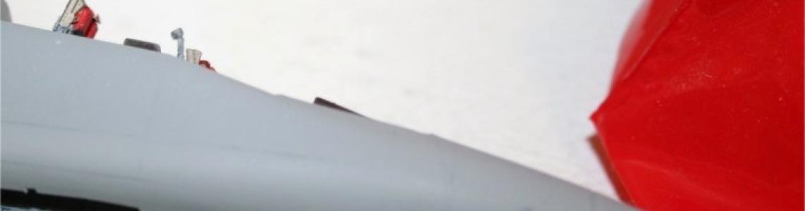 Antennas installed under tailplane