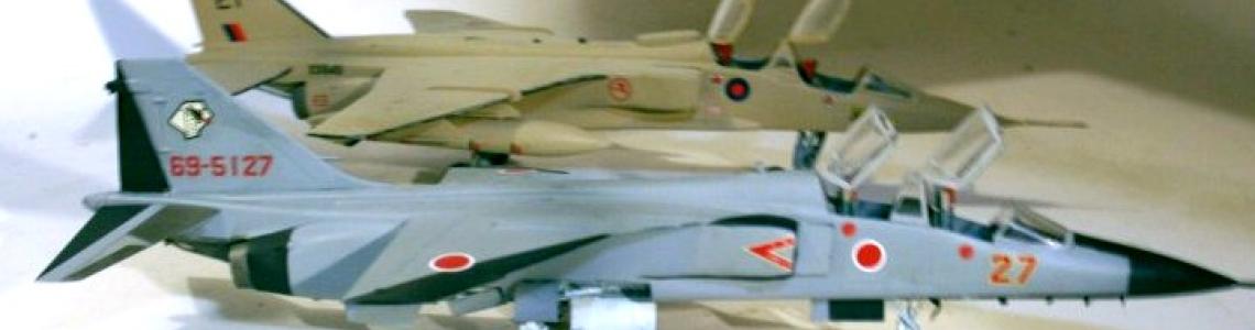 Completed model compared to Jaguar