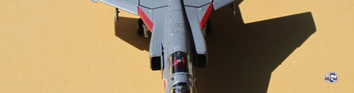 Front, above