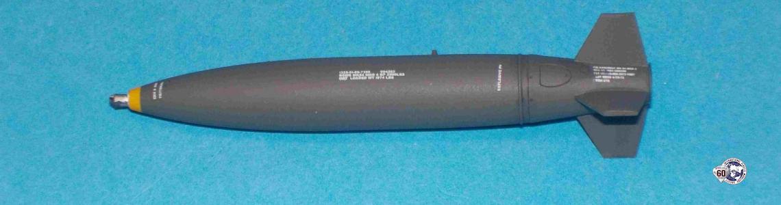Completed bomb