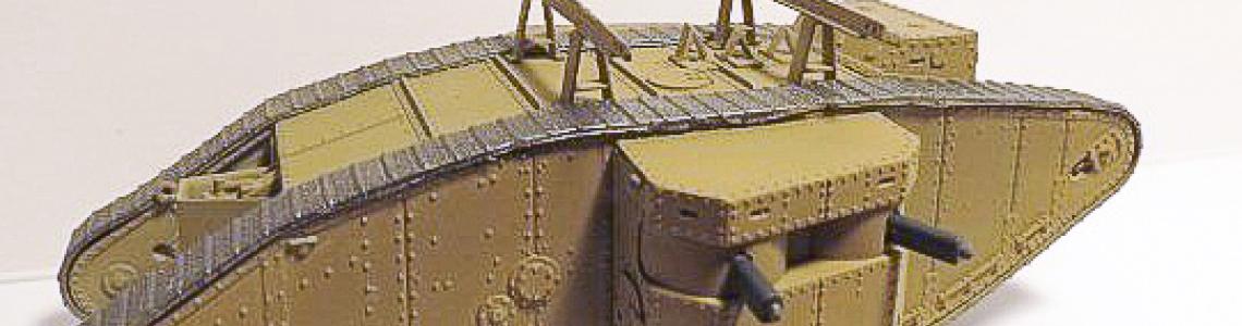 Base Coat with Painted Tracks Before Decals and Weathering