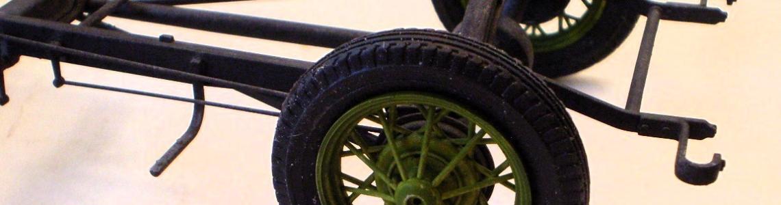 Chassis Assembled and Painted