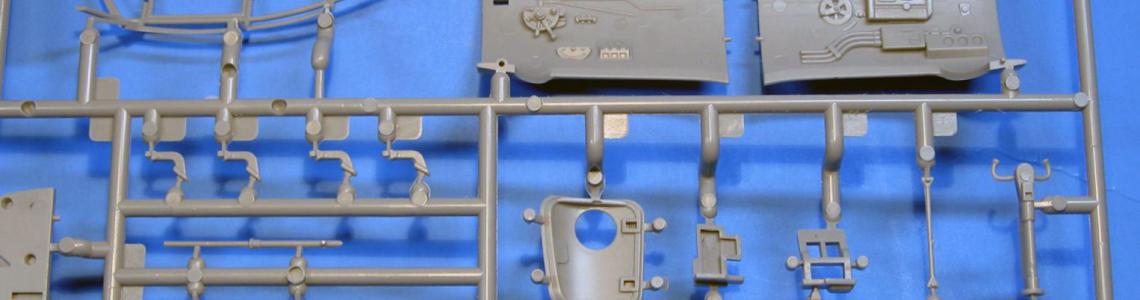 Interior details of cockpit shown, and note the canopy framing in the upper left.