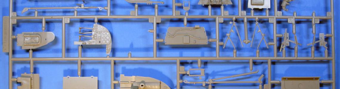 Typical sprue layout and detailing