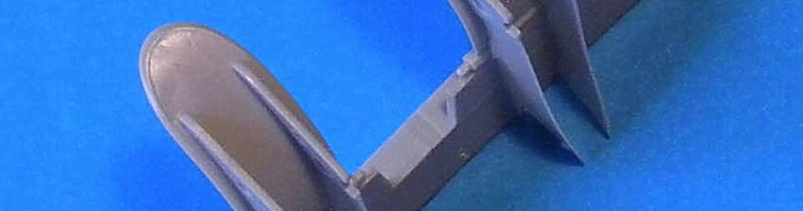 QB parts on casting block