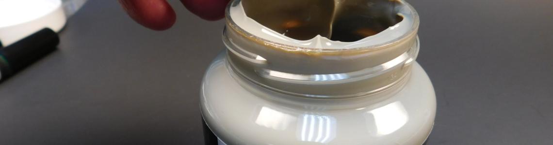 Slow Moving Water in Bottle