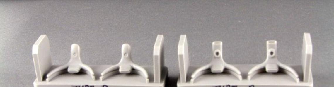 Both sets, unpainted