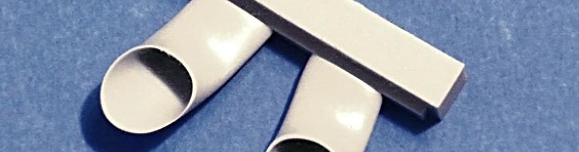 QB parts on casting block