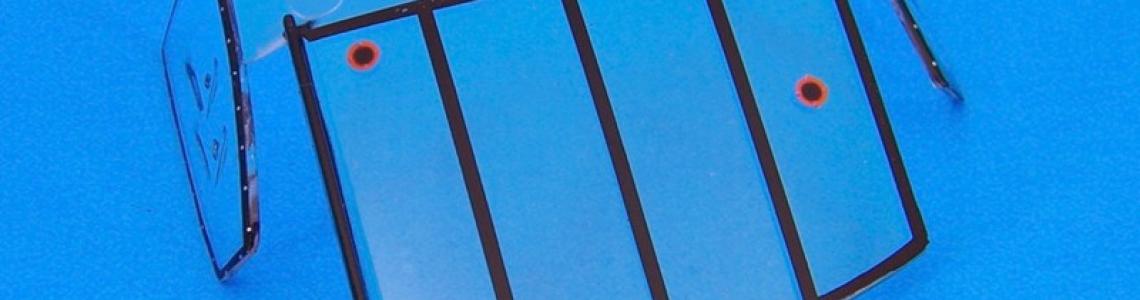 Pre-painted windshield