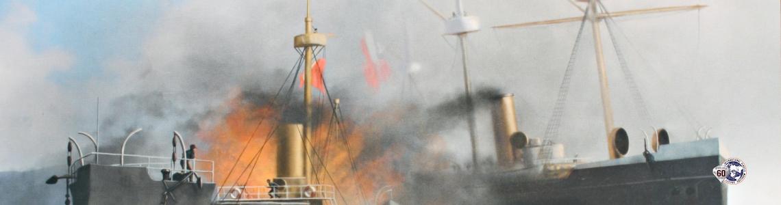Figure5 Battle of Angamo Ironclads