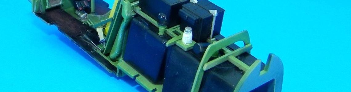 Cockpit from left rear quarter