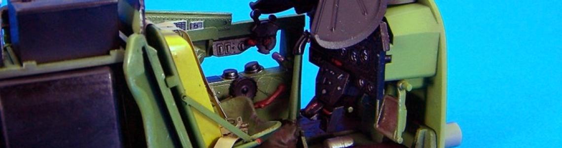 Cockpit and coaming from right side