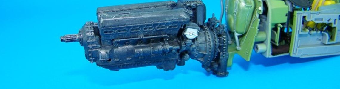 Engine left hand side