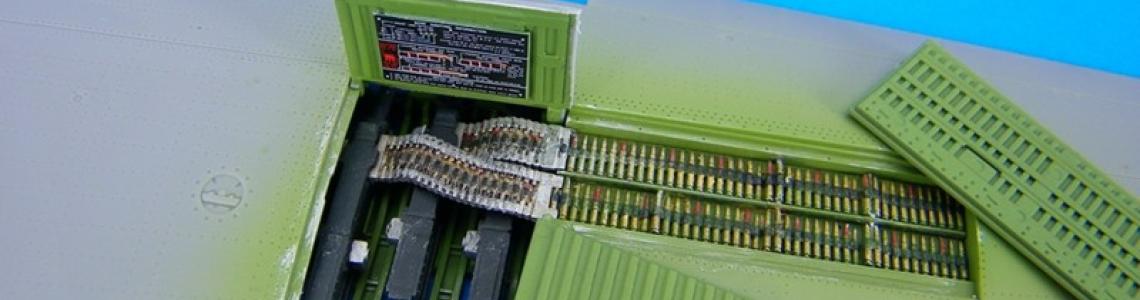 Starboard wing gunbay