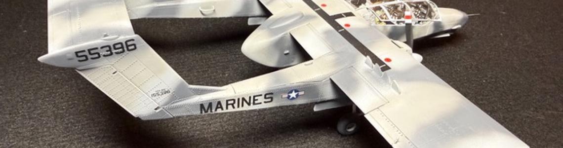 ICM OV-10 Bronco tail boom