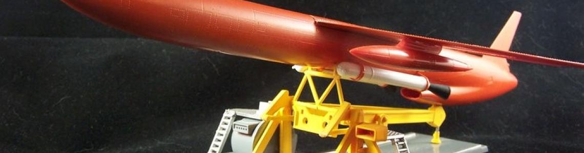 Finished kit on launcher