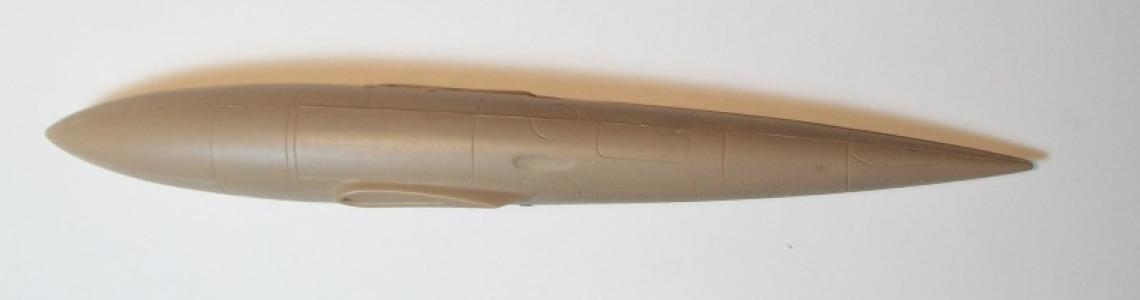 Fuselage and pulse jet engines