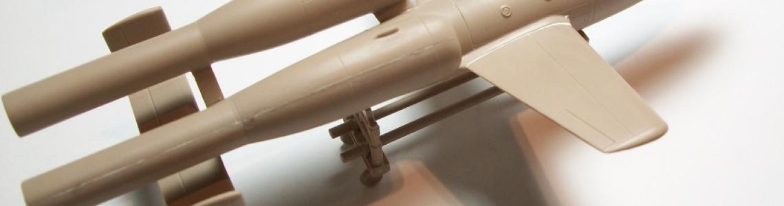 Finished fuselage with pulse engines