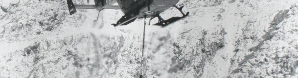 An Indian Army Drhuv helicopter transporting a ZU-23-2 antiaircraft gun, illustrating the almost complete reliance on harrowing helicopters for supply and troop movements. The Indian Army established and built its own helicopter transport fleet to relieve the drain on the Indian Air Force helicopter fleet.