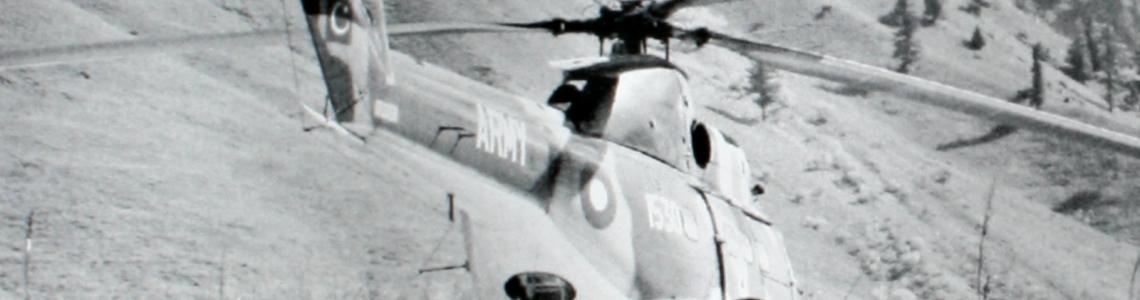The heaviest transport helicopter used by Pakistan was the French-made Aerospatiale SA.330 Puma. Because both sides used similar helicopters, camouflage and circular national markings, the distinguishing feature of identification was the dark center spot on Indian aircraft versus the white center spot of Pakistani aircraft.