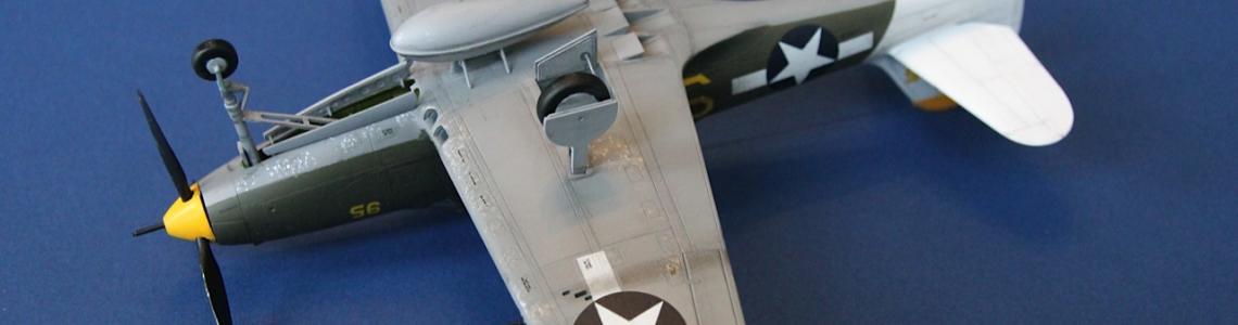 Finished model underside of model