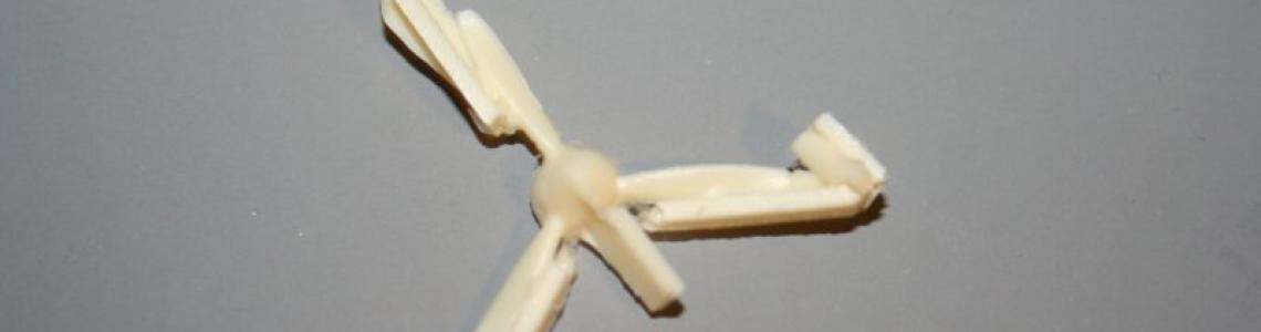 Many parts need careful sprue removal
