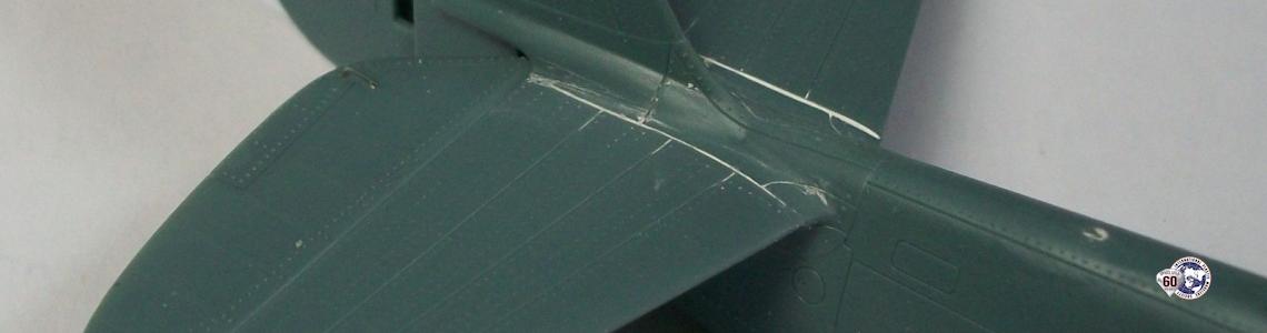 Assembled Tail Before Painting