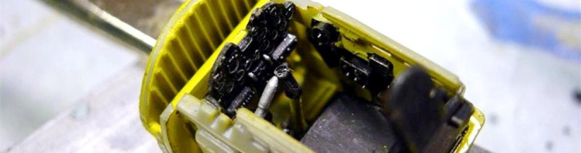 Completed cockpit assembly