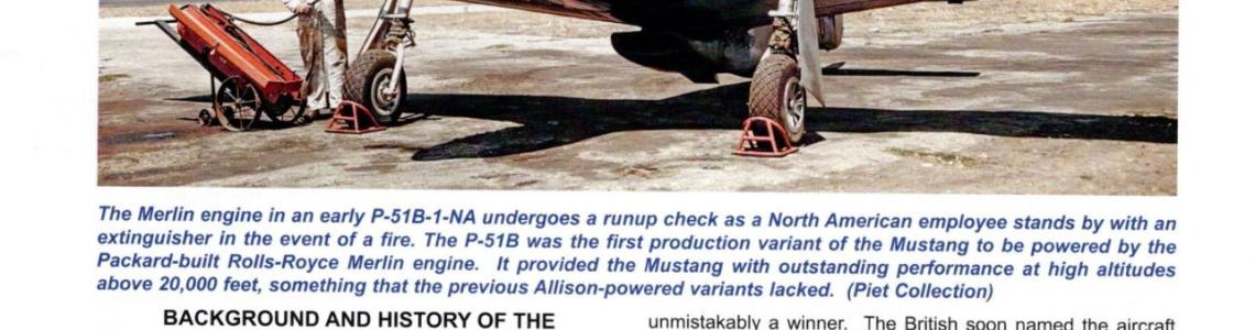 P-51 Mustang Part 2: XP-51B through P-51C | IPMS/USA Reviews Website