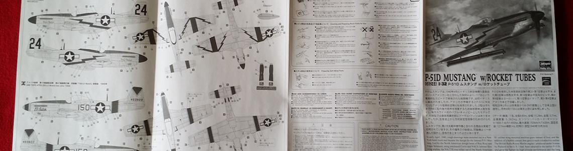 Sample of kit instruction sheet