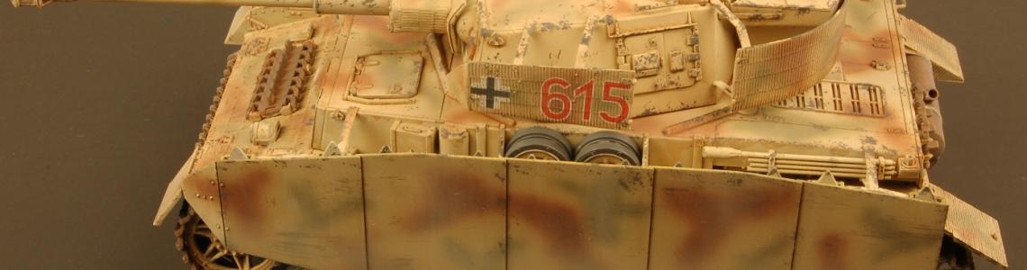 Finished model of Panzer IV