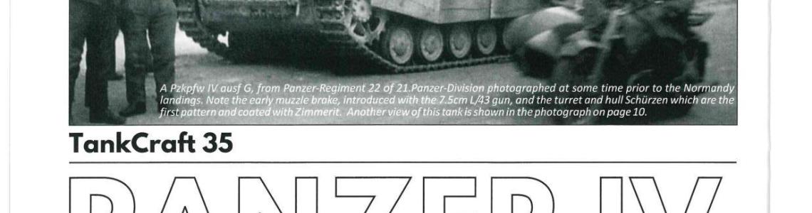 Pzkpfw IV Table of Contents