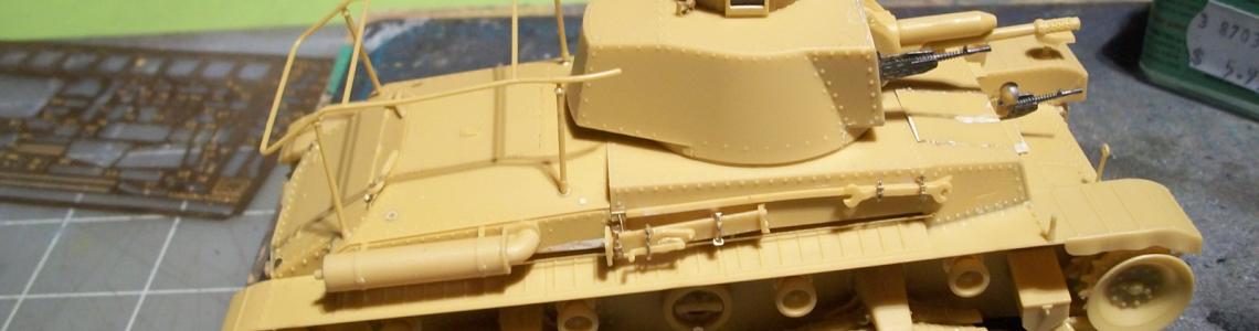 Assembled without paint, tracks