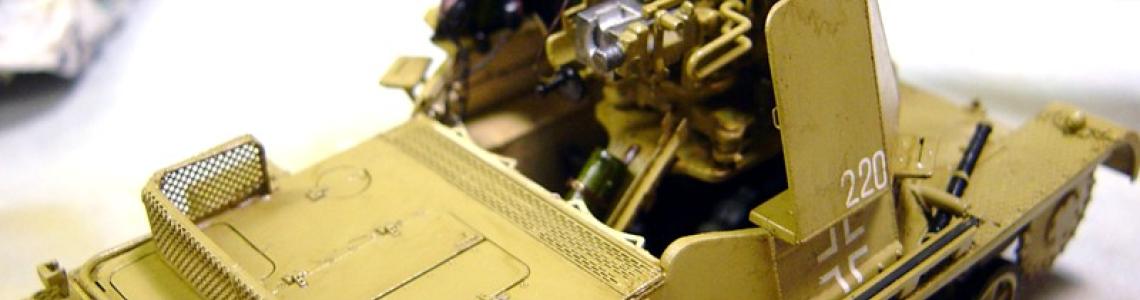 Model before final weathering