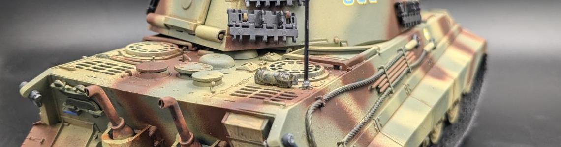 Königstiger Right rear