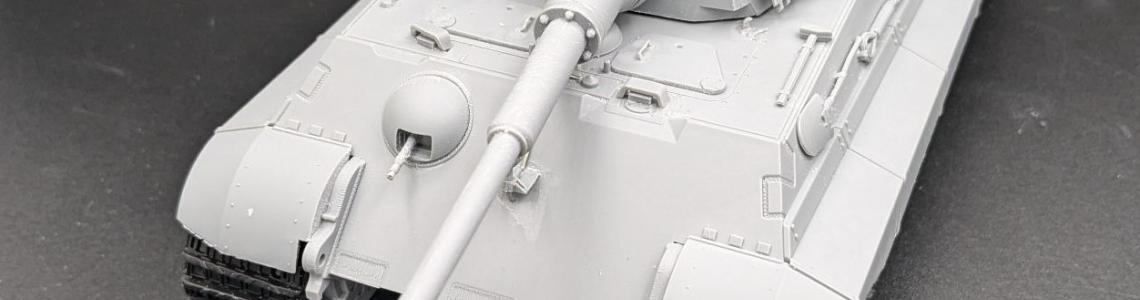 Königstiger Primed left front