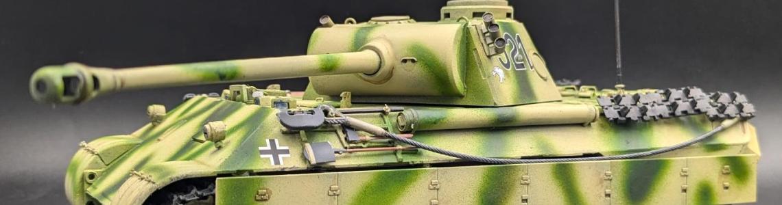 Painted Panther Left side profile