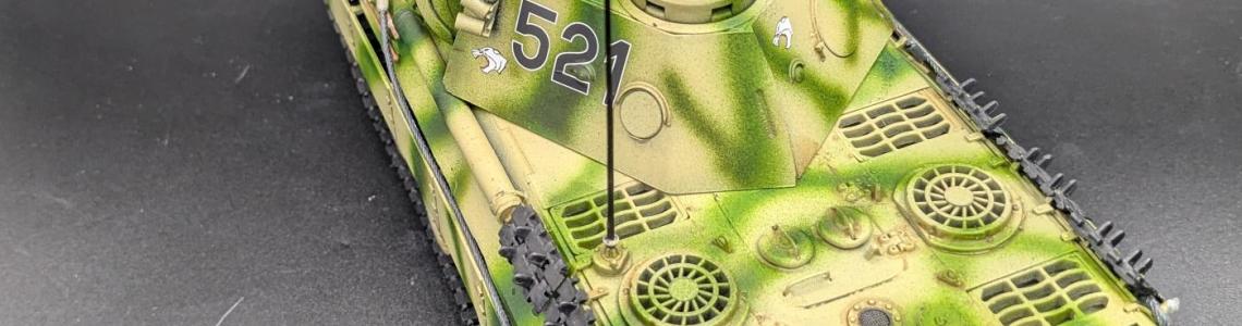 Painted Panther rear profile