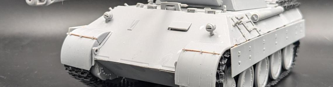 Primed Panther left front side profile 