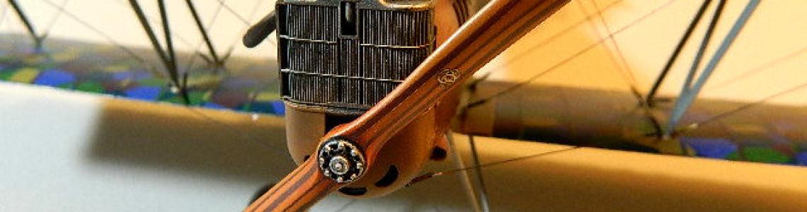 Propeller and radiator detail