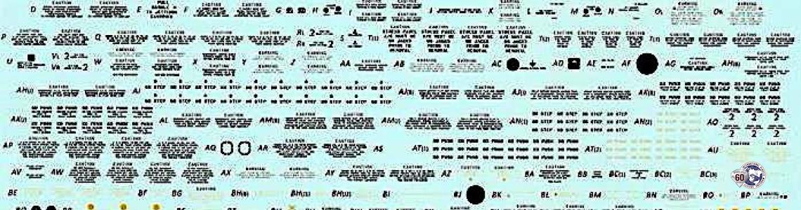 Decal sheet